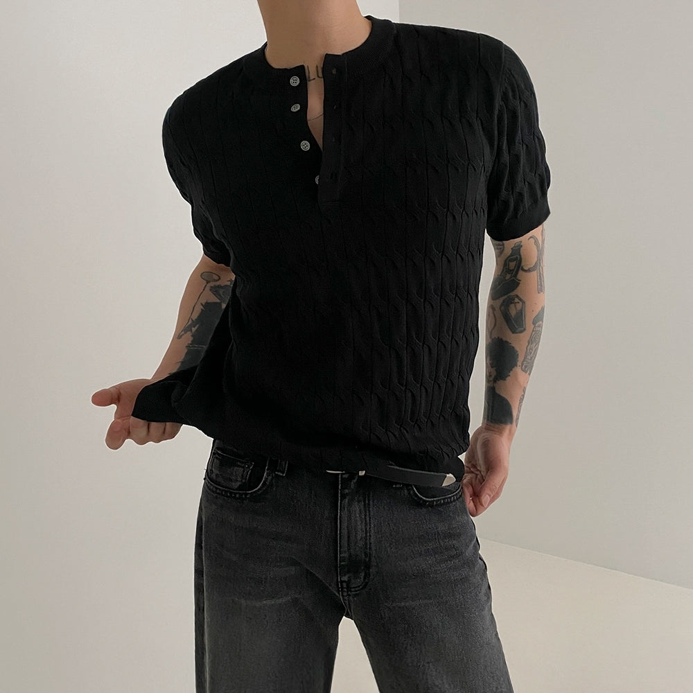 Knit Tee Lightweight Summer Design