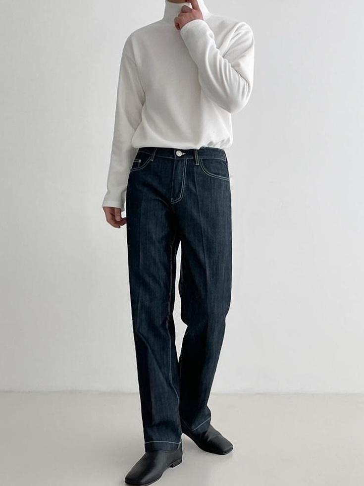 High Neck Casual Long Sleeve Shirt