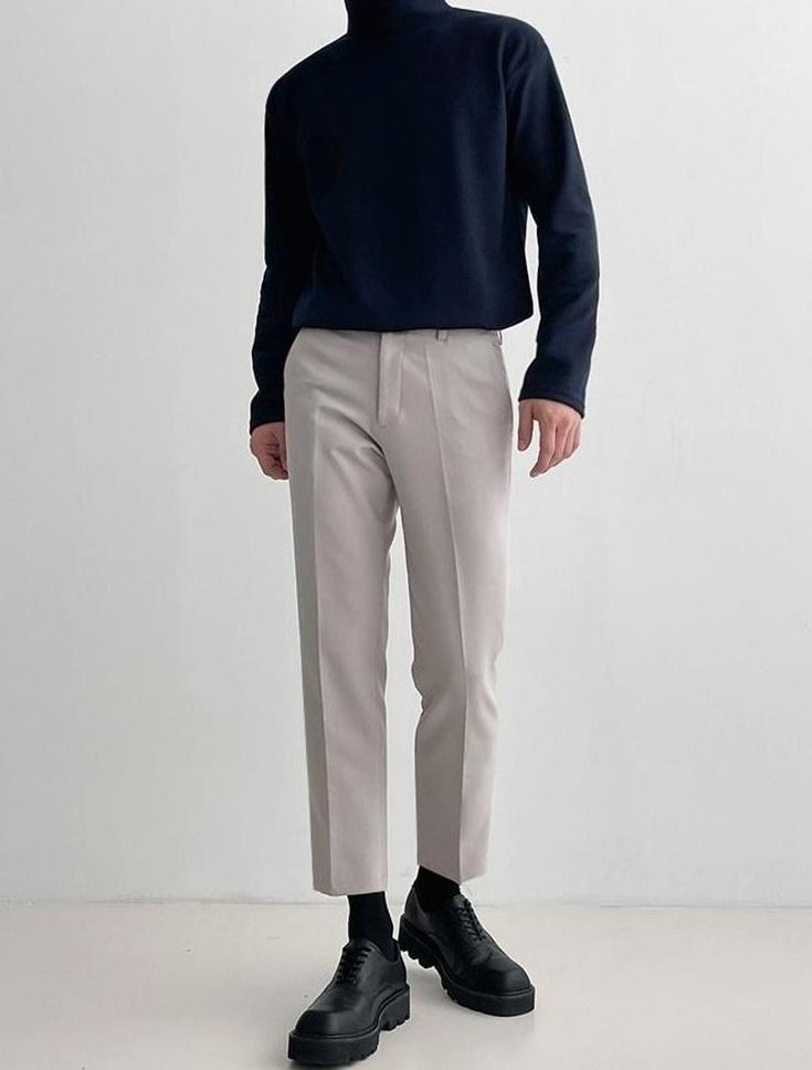 High Neck Casual Long Sleeve Shirt