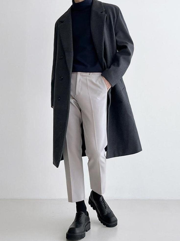 High Neck Casual Long Sleeve Shirt