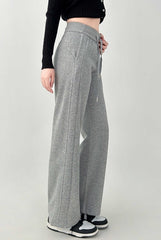 High Waist Loose Fit Casual Wide Leg Sweatpants