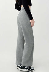 High Waist Loose Fit Casual Wide Leg Sweatpants