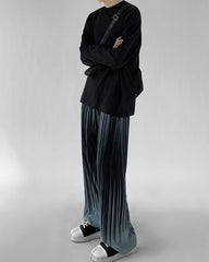 Highend Wrinkle Ice Silk Casual Trousers