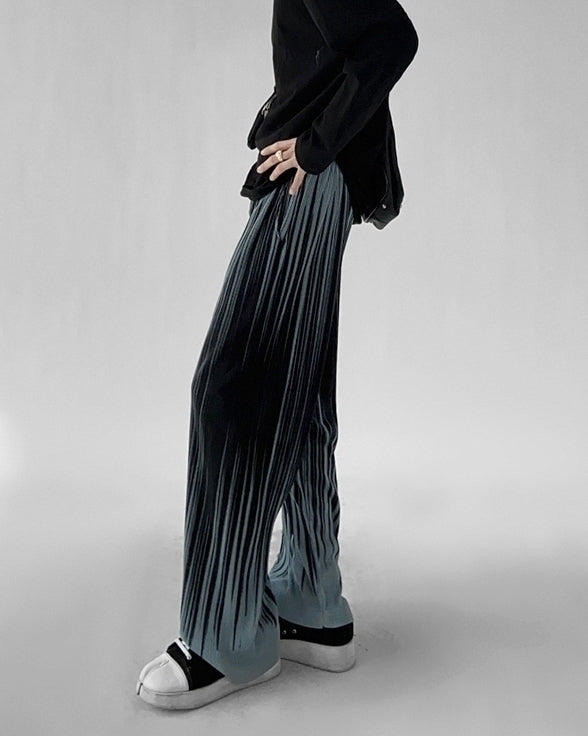 Highend Wrinkle Ice Silk Casual Trousers
