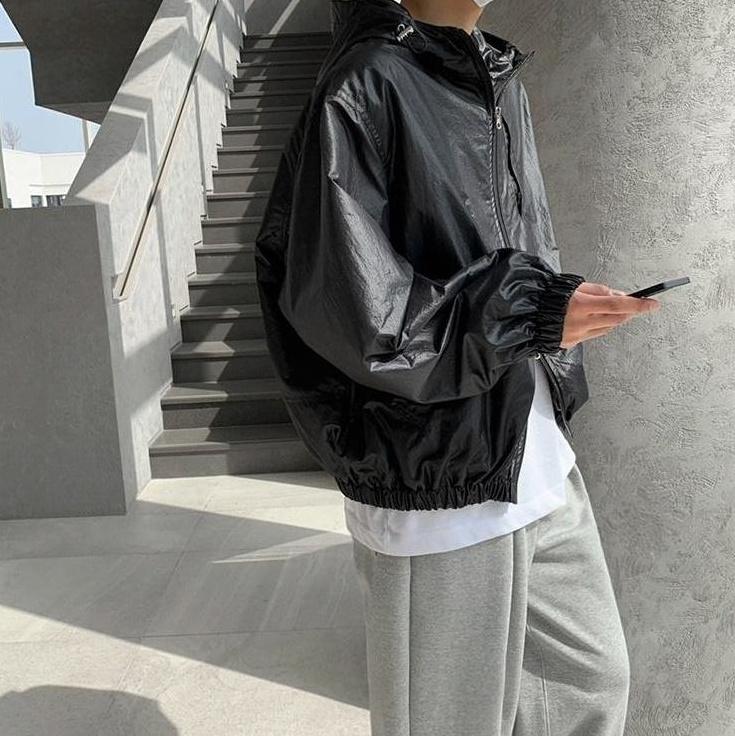 Hooded Windbreaker Jacket Autumn Fashion