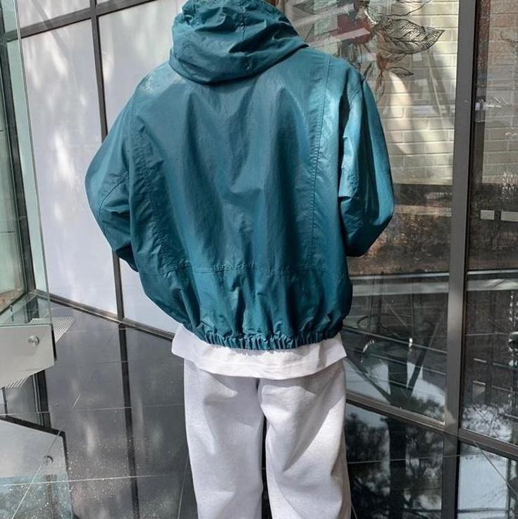 Hooded Windbreaker Jacket Autumn Fashion