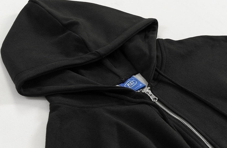 Hooded Coat Trendy Long Overcoat