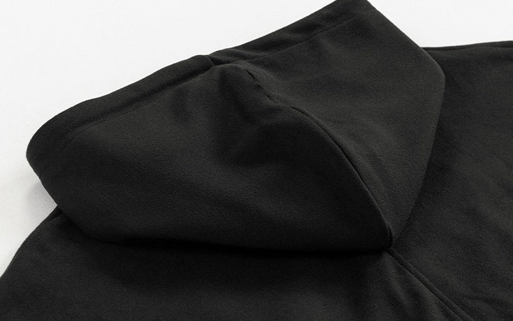 Hooded Coat Trendy Long Overcoat