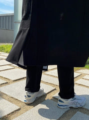Hooded Coat Trendy Long Overcoat