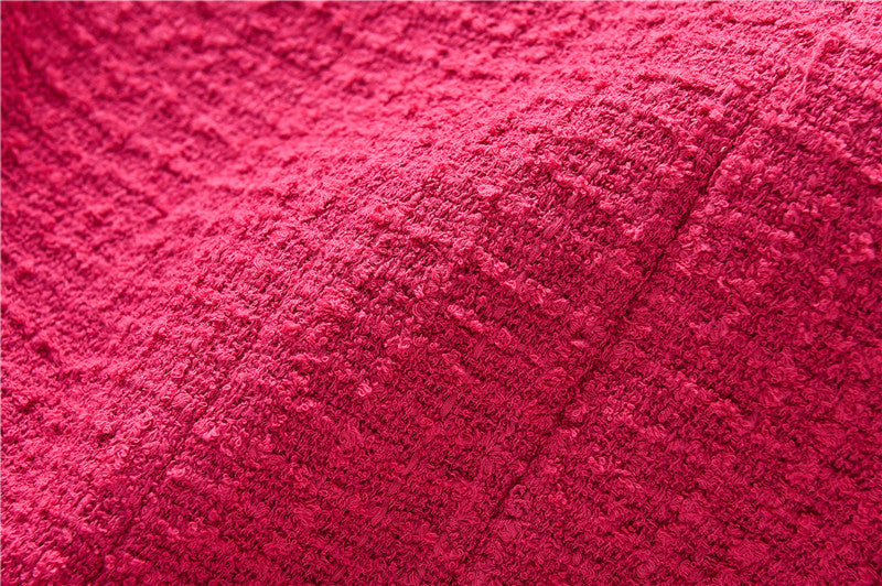 Hot Pink Tweed Dress
