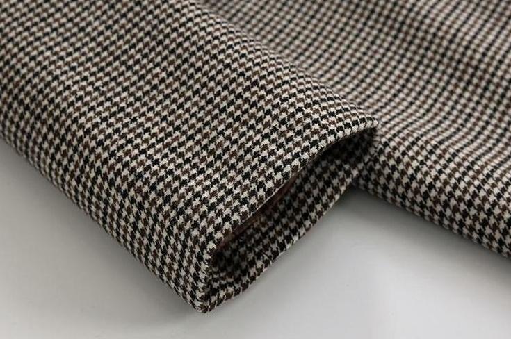 Houndstooth Blend Overcoat