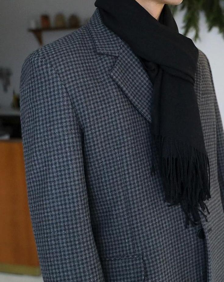 Houndstooth Short Coat