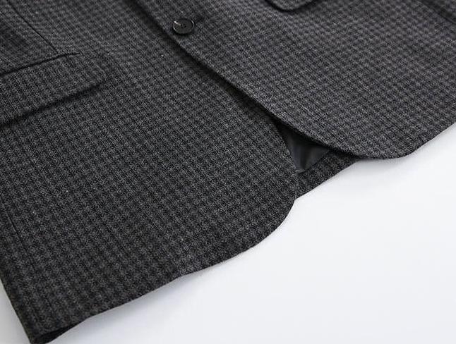Houndstooth Short Coat