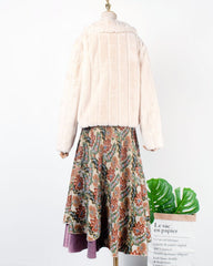 Beige Fur Jacket