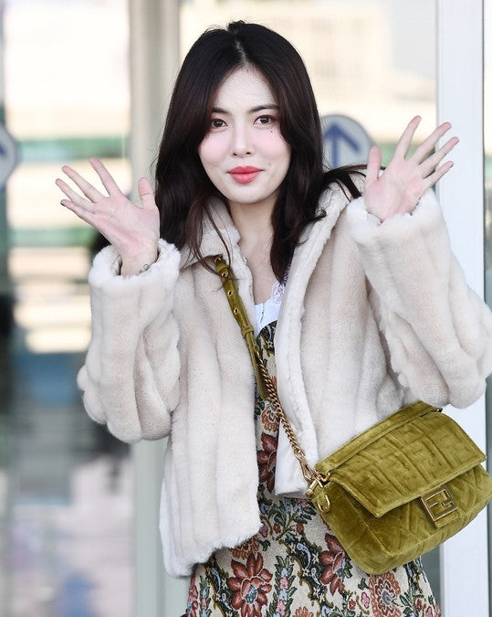 Beige Fur Jacket