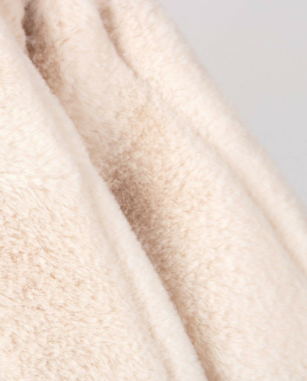 Beige Fur Jacket