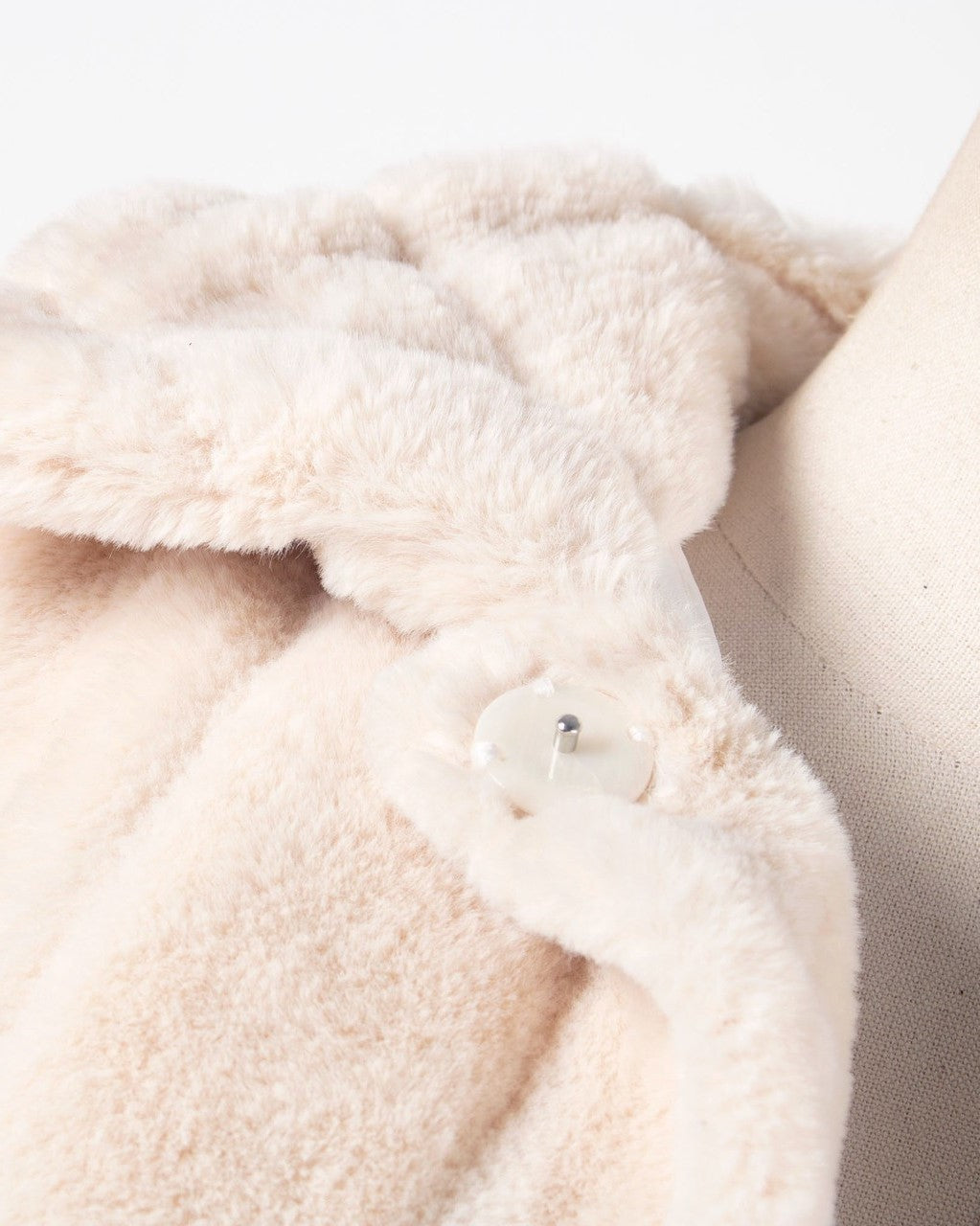 Beige Fur Jacket