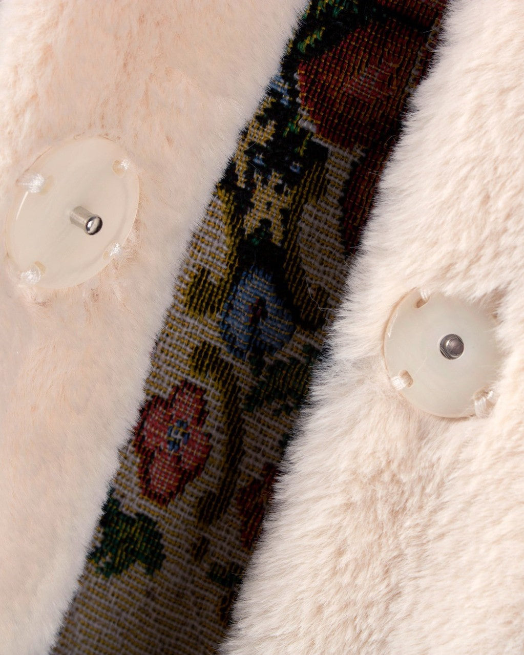 Beige Fur Jacket