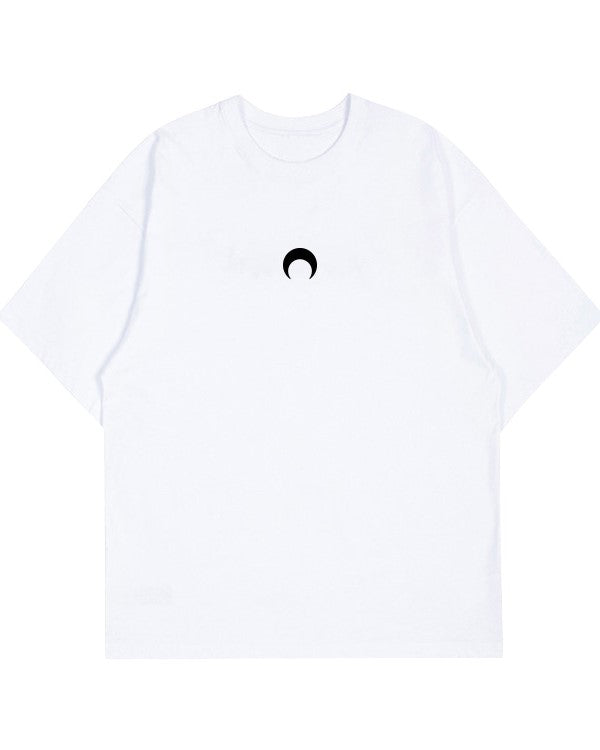 White Crescent Moon T-Shirt