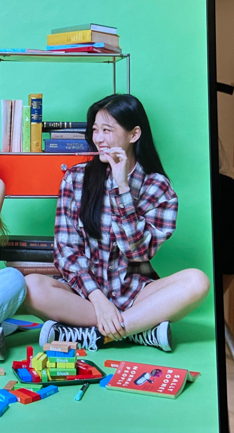 Loose Plaid Long-Sleeved Shirt