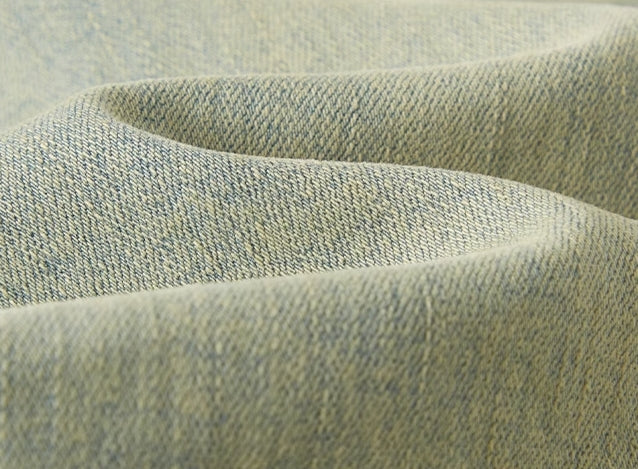 Green Washed Retro Straight Jeans