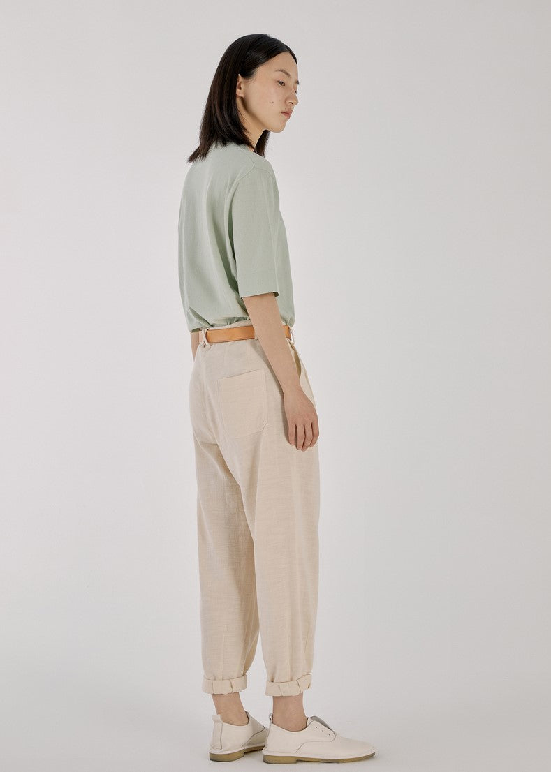 Mint Green Collared Polo Shirt