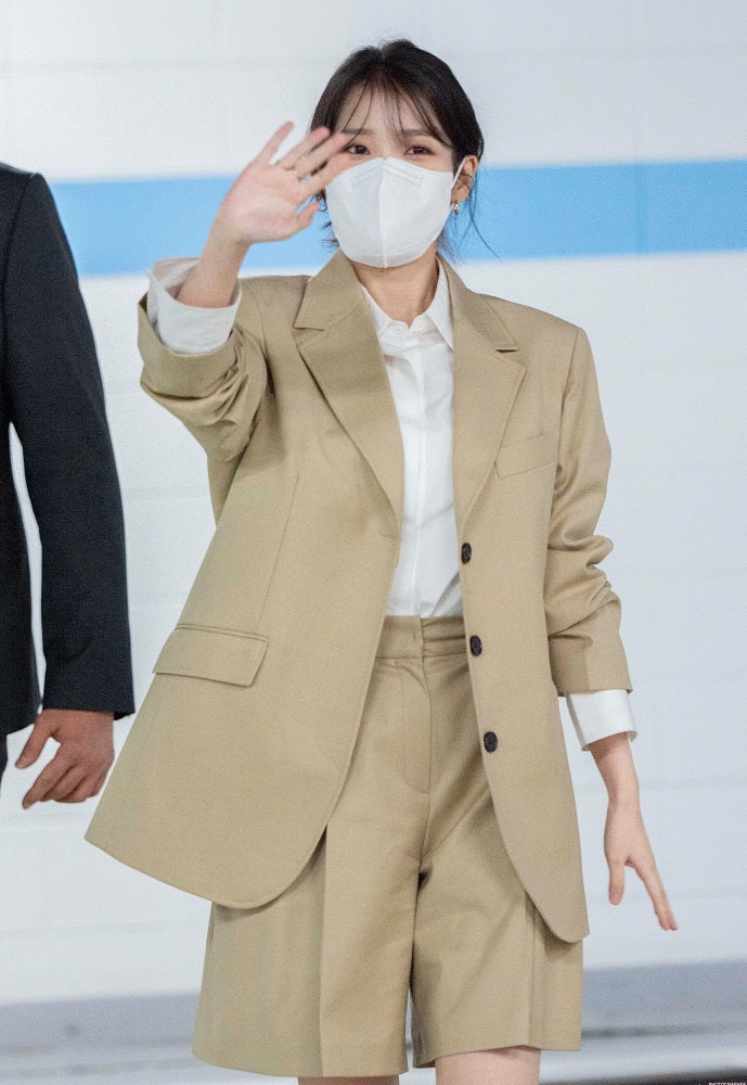 Beige Suit Jacket