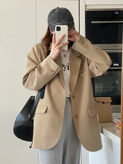 Beige Suit Jacket