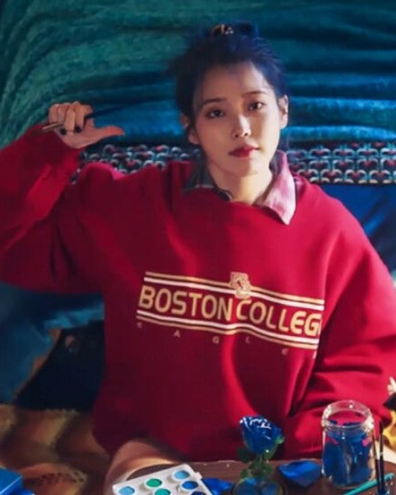 Red Boston College Sweatshirt