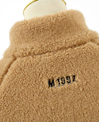 Brown Wool Plush Jacket