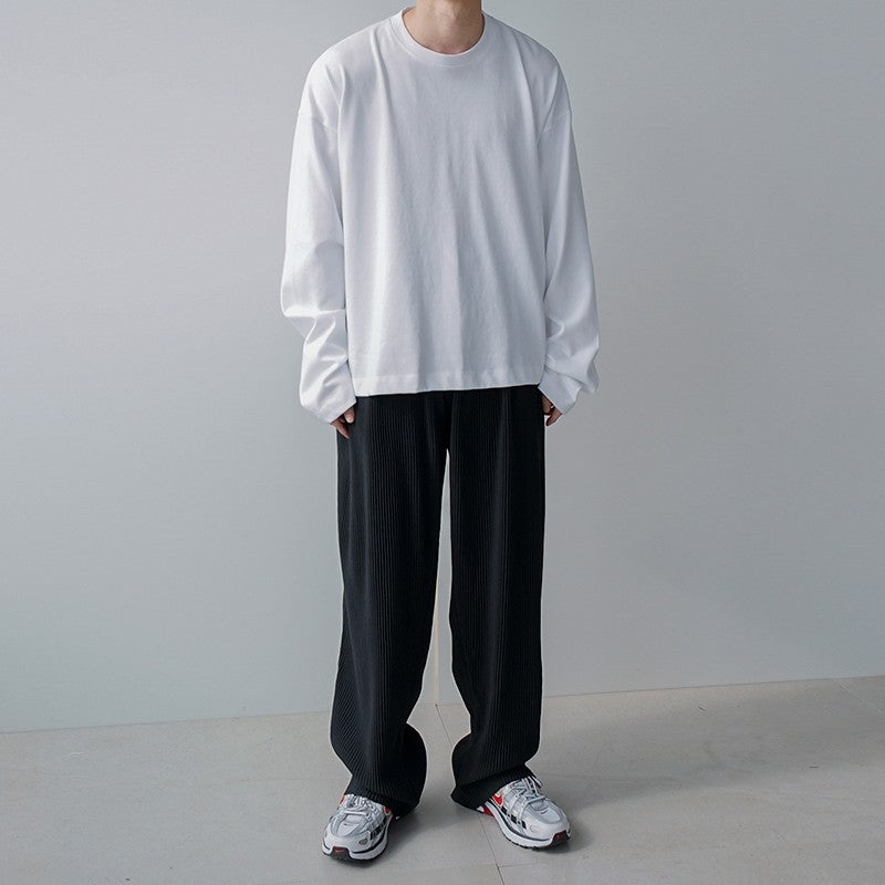 Ice Silk Casual Loose Pants