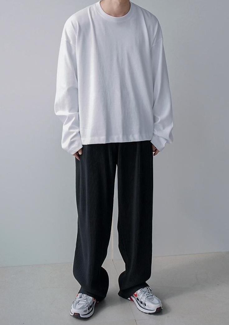 Ice Silk Casual Loose Pants