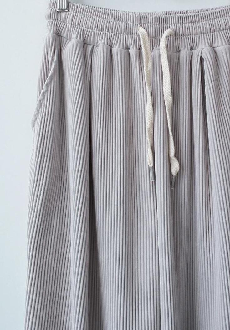 Ice Silk Casual Loose Pants