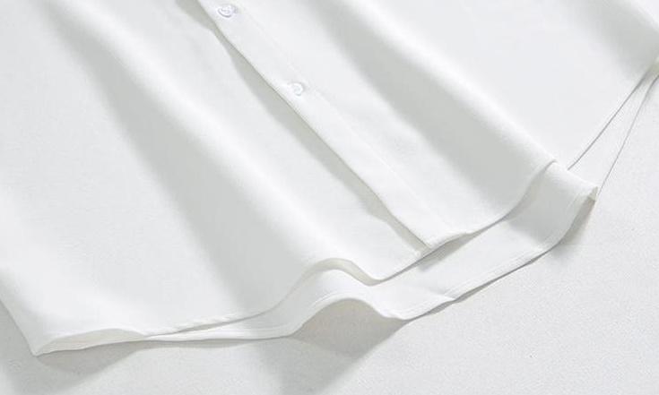 Ice Silk Loose Short Sleeve Shirt