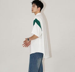 Ice Silk Loose Short Sleeve Shirt