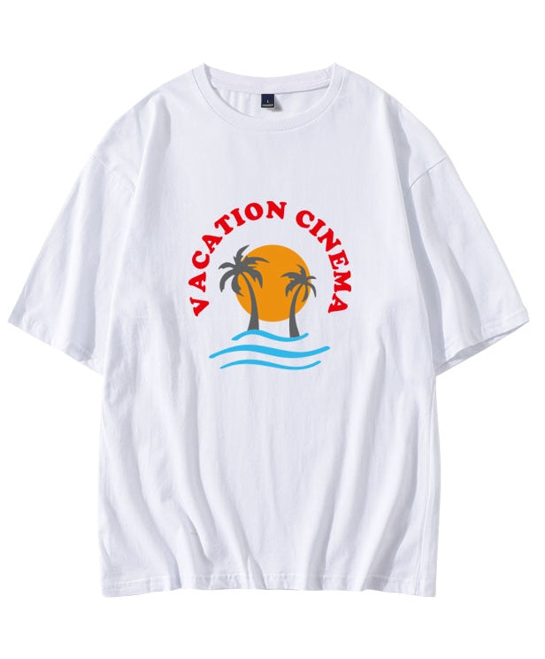 White 'Vacation Cinema' T-Shirt
