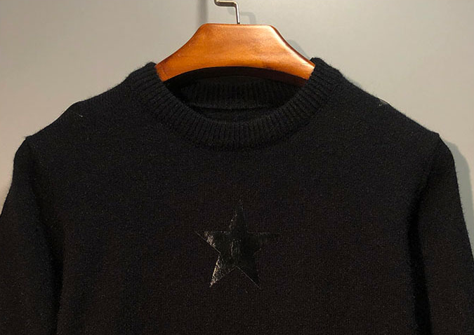 Black Stars And Stripes Sweatshirt