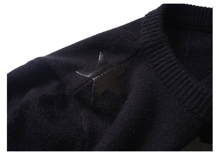 Black Stars And Stripes Sweatshirt