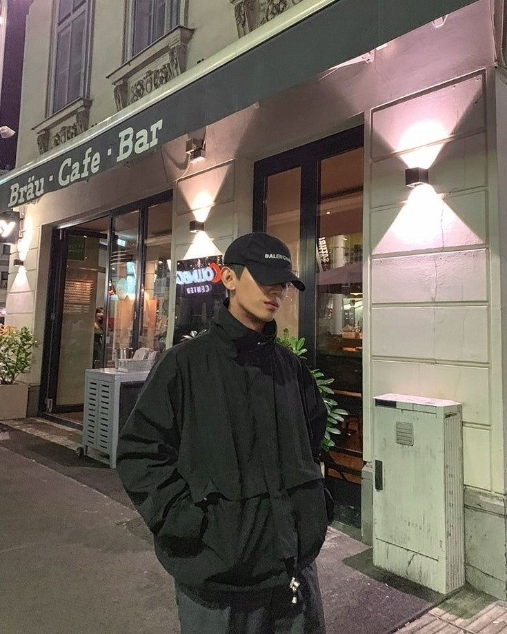 Japanese Style Versatile Stand Collar Casual Jacket