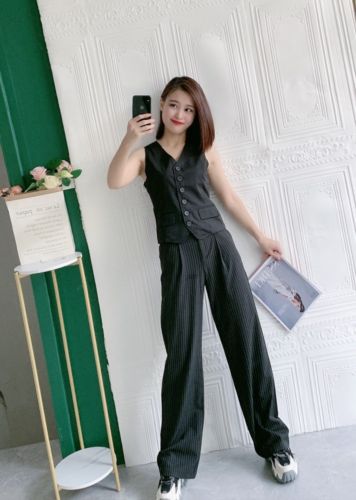 Black Suit Vest