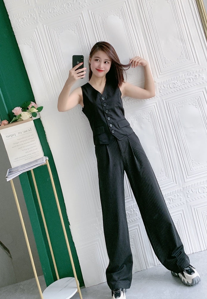 Black Suit Vest