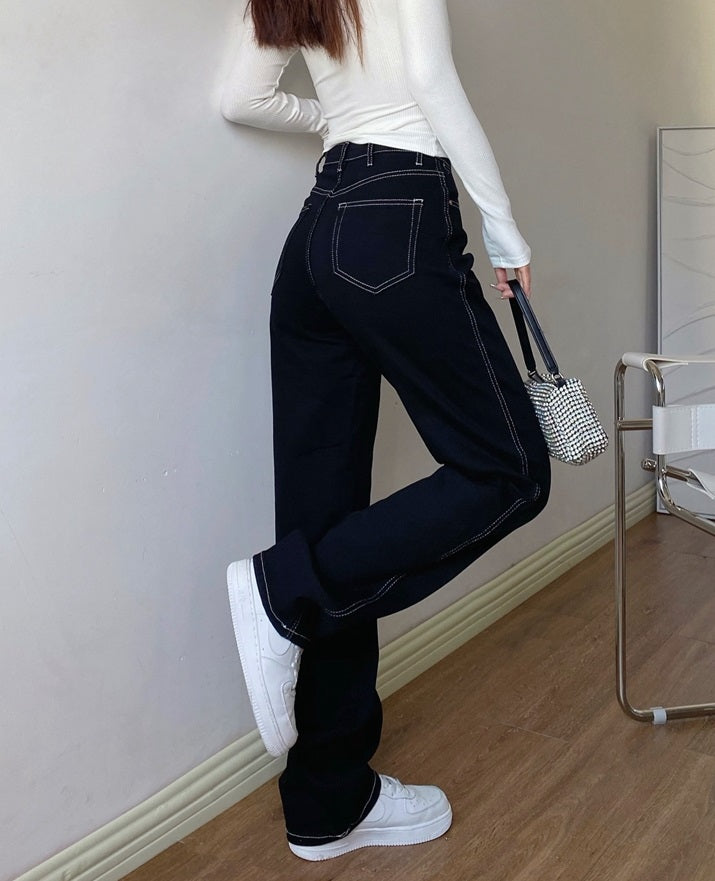 Brown Retro Jeans