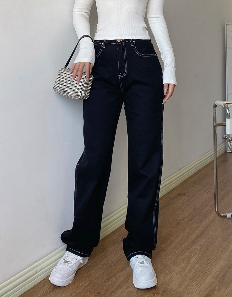 Brown Retro Jeans