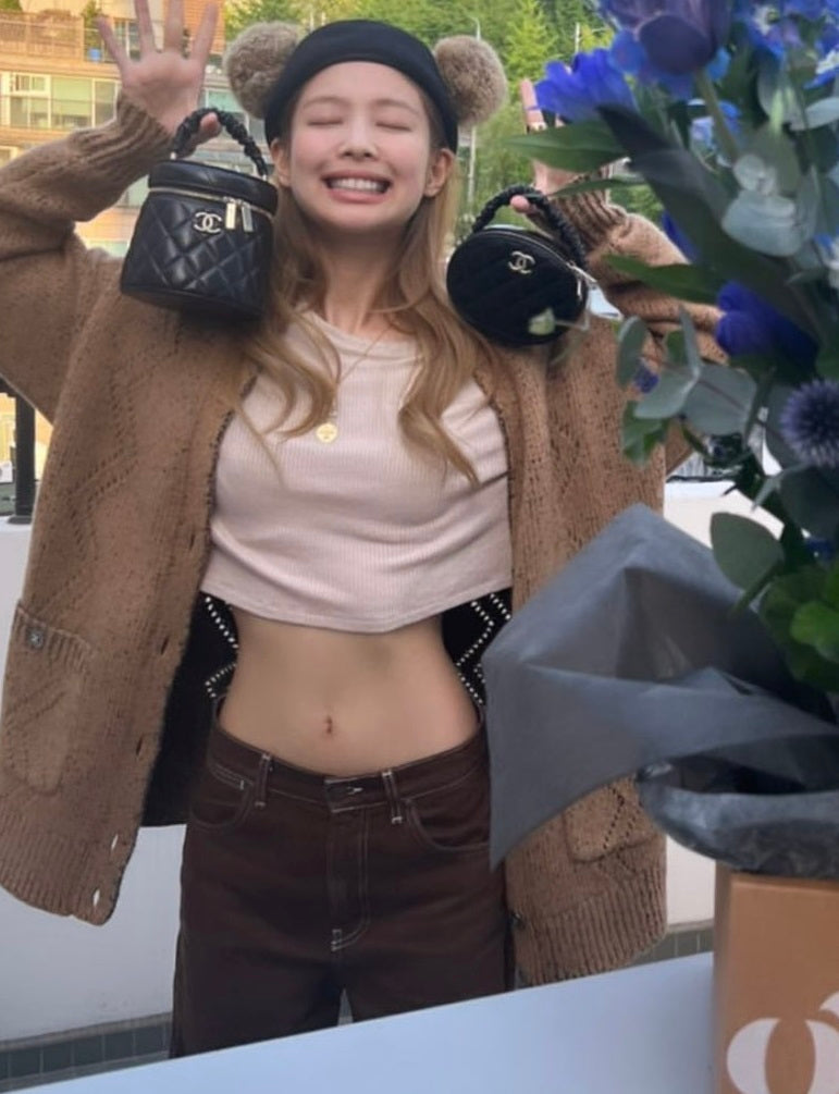 Brown Retro Jeans