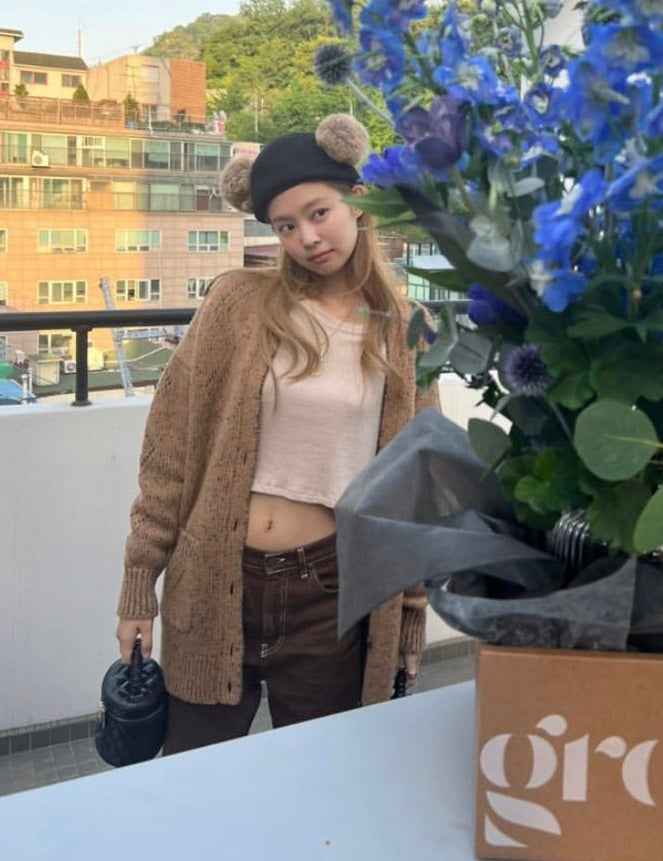 Brown Retro Jeans