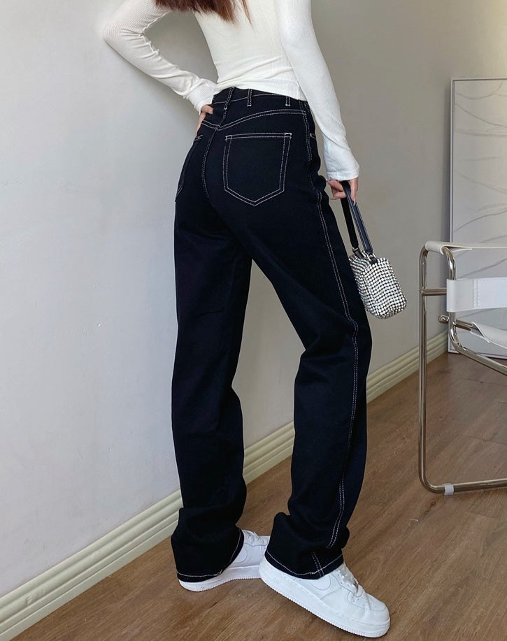 Brown Retro Jeans