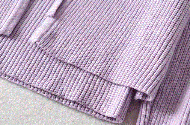 Lilac Cropped Top and Cardigan Set