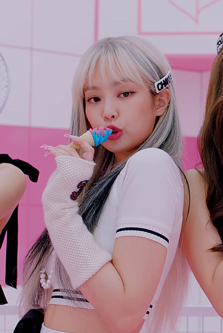 White Cropped Polo Shirt