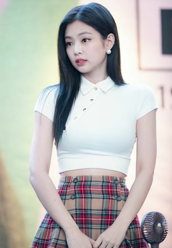 White Short Collared Polo Shirt