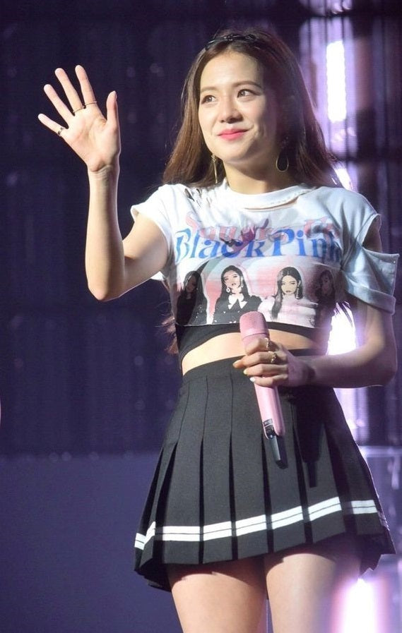 Black Pleated Mini Skirt